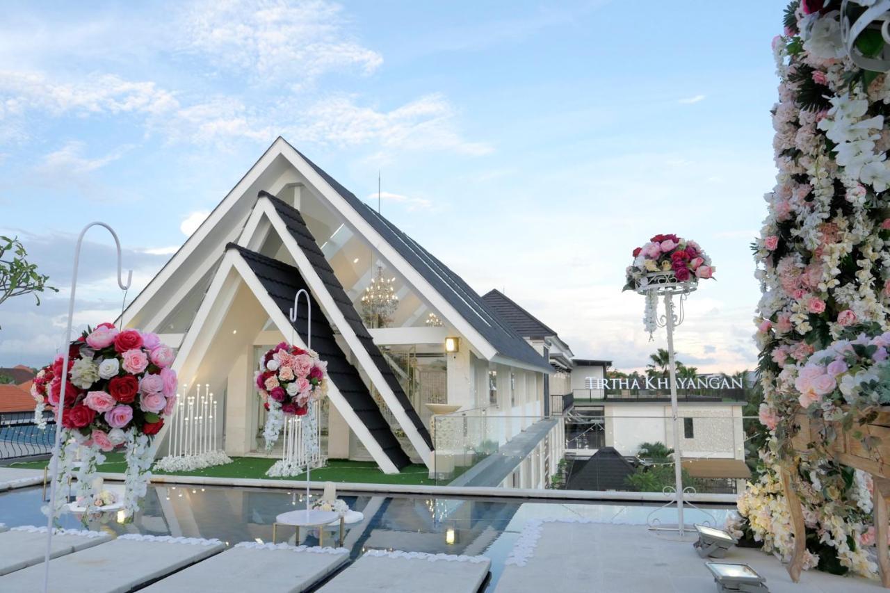 Hotel Tirtha Khayangan Canggu Esterno foto