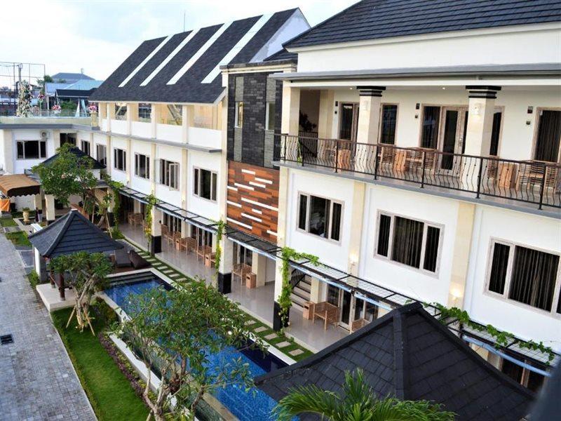 Hotel Tirtha Khayangan Canggu Esterno foto